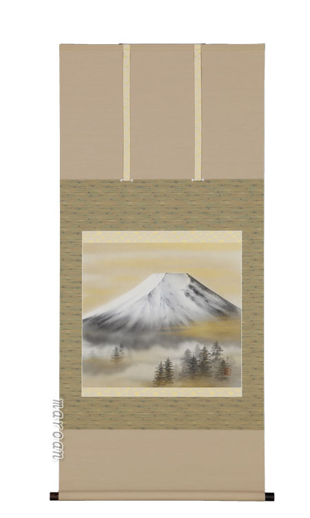 富士山 掛軸 富士（岩田 東嶺）