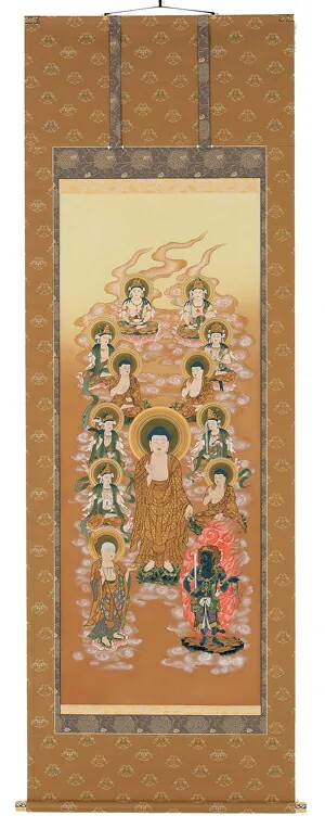 十三佛 掛軸 阿弥陀十三佛（高木瑞香）