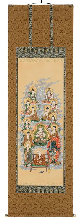 十三佛 掛軸 真言十三佛（高木瑞香）