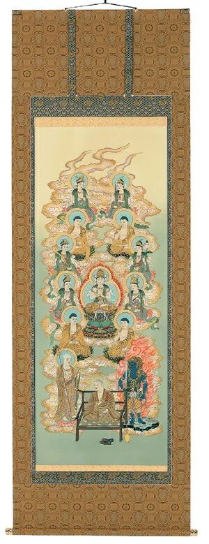 十三佛 掛軸 真言十三佛（高木瑞香）