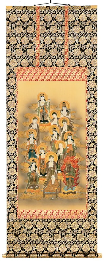 十三佛 掛軸 十三佛（禅宗）（広井広洋）