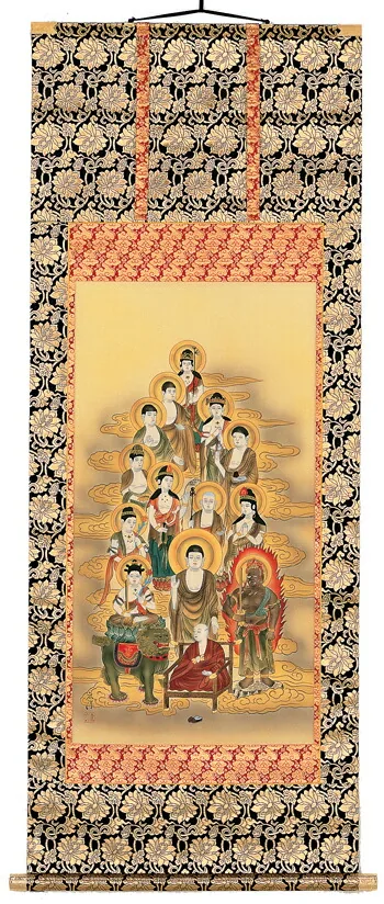 十三佛 掛軸 十三佛（真言宗）（広井広洋）