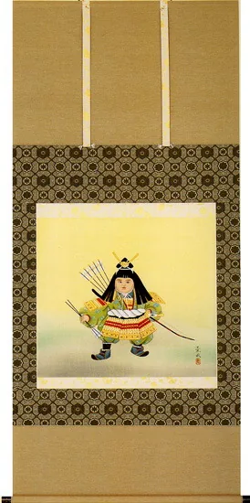 その他 掛軸 金太郎（伊藤 薫風）