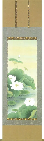 仏用その他 掛軸 聖蓮花（前川 峰月）