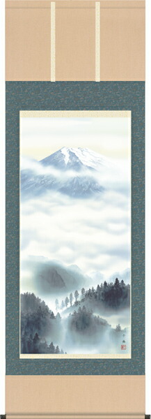 富士山 掛軸【富士】富士（熊谷 千風）