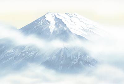 富士山 掛軸【富士】富士（熊谷 千風） 商品画像