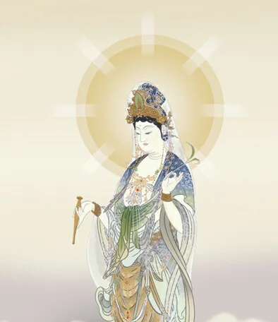 観音 掛け軸 掛軸 観音龍上観音(北条 裕華)送料無料 代引き手数料無料 商品画像
