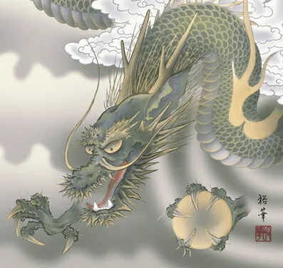 観音 掛け軸 掛軸 観音龍上観音(北条 裕華)送料無料 代引き手数料無料 商品画像