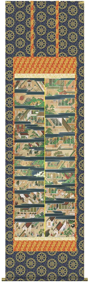 仏用その他 【掛け軸／掛軸／かけじく／親鸞聖人】親鸞聖人御絵伝（清水 雲峰）