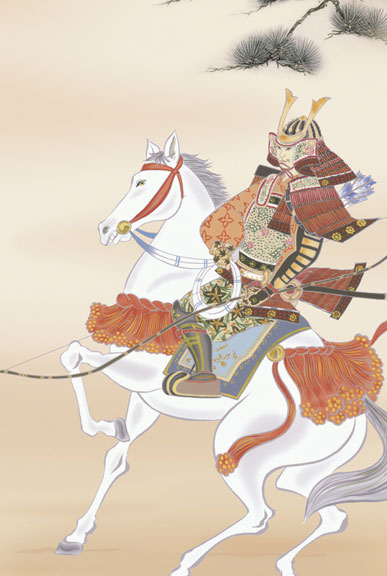 端午の節句 掛軸【武者・節句】富峰武者（長江 桂舟） 商品画像
