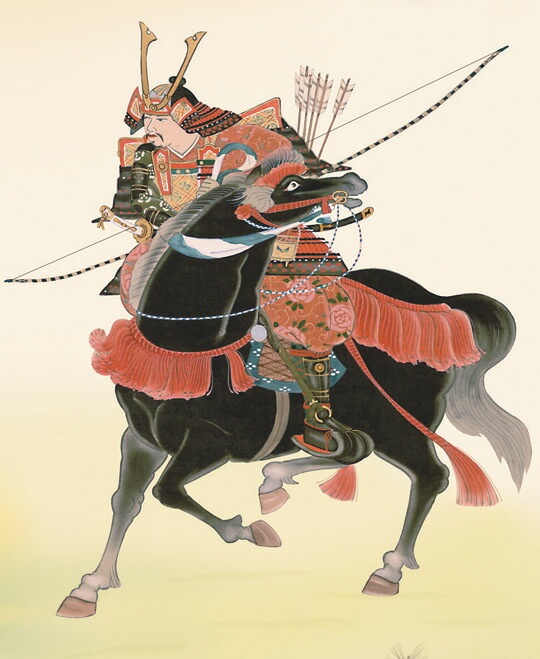 端午の節句 掛軸【武者・節句】富峰武者（長江 桂舟） 商品画像