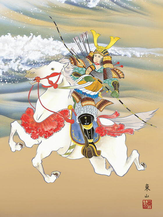 端午の節句 掛軸【武者・節句】大成武者（榎本 東山） 商品画像