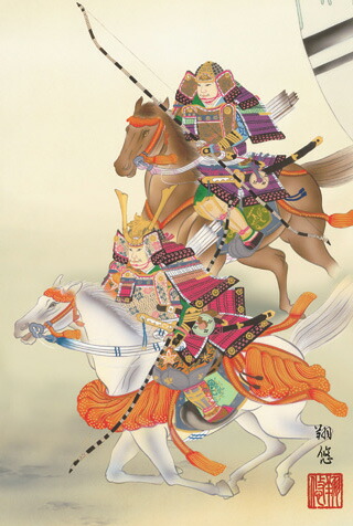 端午の節句 掛け軸(掛軸)【尺幅】大成武者（工藤 翔悠） 商品画像