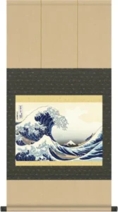 浮世絵 掛軸【浮世絵】神奈川沖浪裏・富嶽三十六景（葛飾北斎）