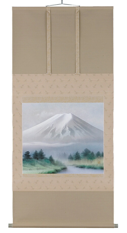 富士山 掛軸 富士（中川幸彦）