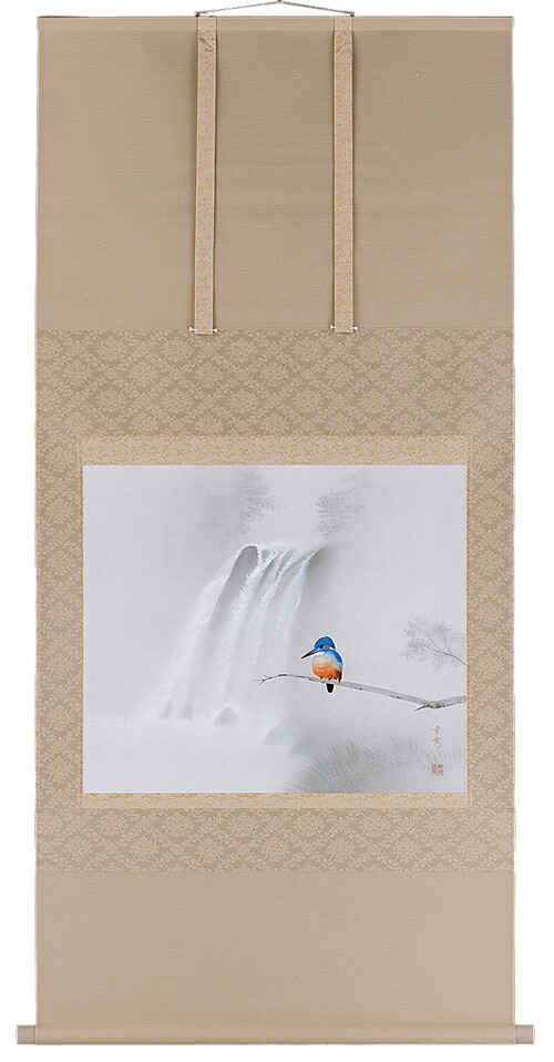 花鳥画 掛軸 川蝉（中川幸彦） 商品画像