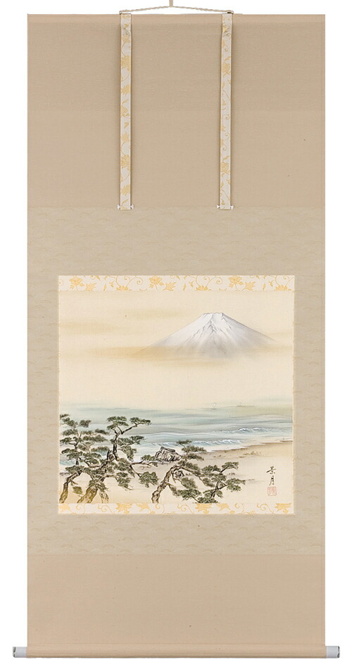 富士山 掛軸 霊峰富士（佐藤景月）