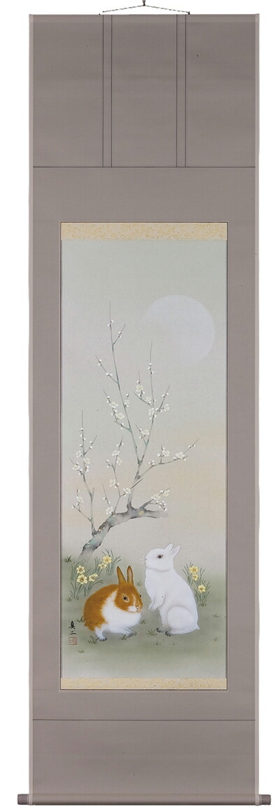 花鳥画 掛軸 陽春（藤沢真二） 商品画像