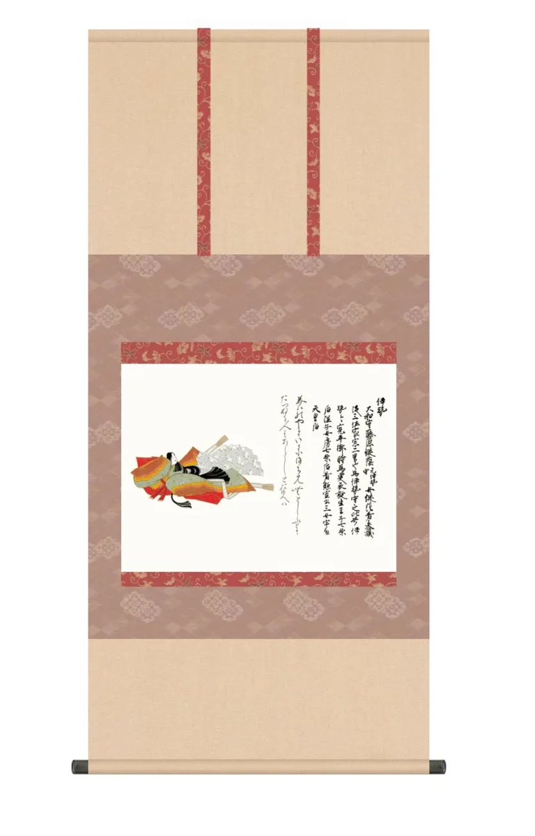 その他 掛け軸(掛軸)【尺五】 伊勢（いせ）（三十六歌仙）【複製】 名画 複製 日本製 佐竹本 伊勢 い…