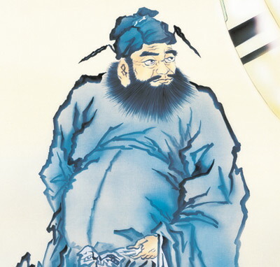 端午の節句 掛軸【武者・節句】鐘馗（山村 観峰） 商品画像
