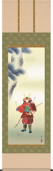 端午の節句 掛軸【武者・節句】武者（井川 洋光） 商品画像